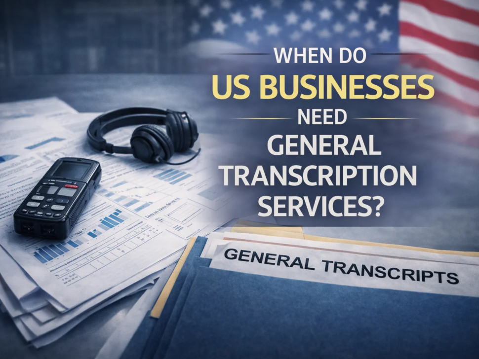 general transcription services USA